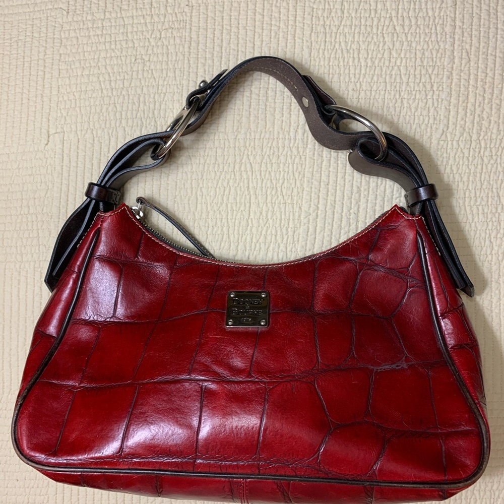 Dooney & Burke Red Croc Bag